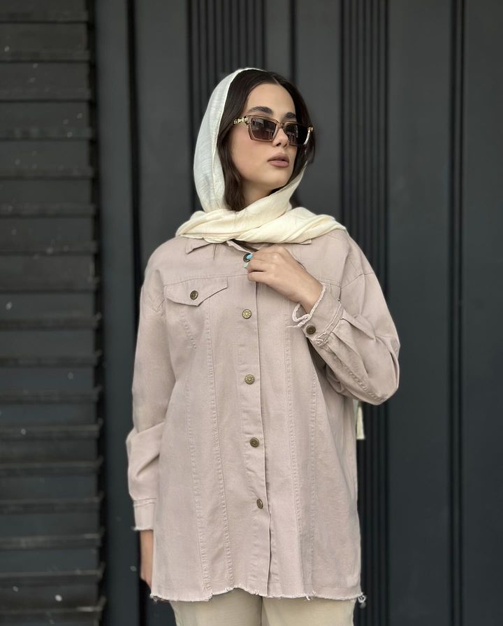 مانتو شومیزی مدل سارای