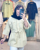 مانتو کمرگتر مدل فرناز