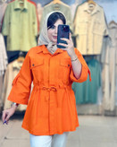 مانتو کمرگتر مدل فرناز
