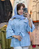 مانتو شومیزی مدل مژگان