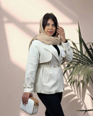 بارونی کمرکش مدل ژاکلین
