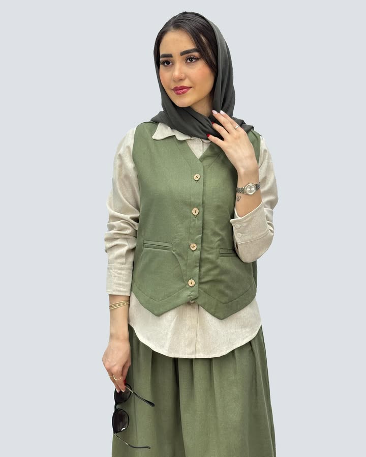 ست شومیز و وست و دامن مدل یلدا