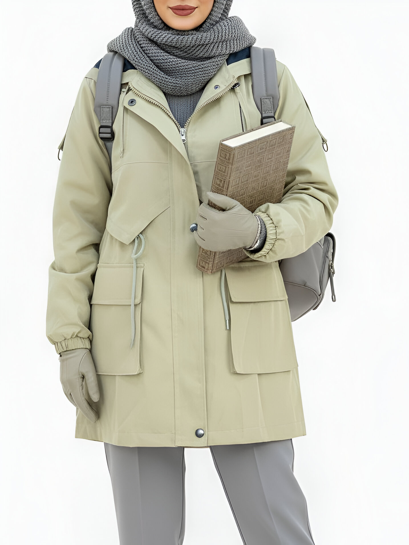 بارونی کلاهدار دانشجویی مدل مهسان