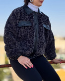 بامبر طرح پلنگی مدل ساینا
