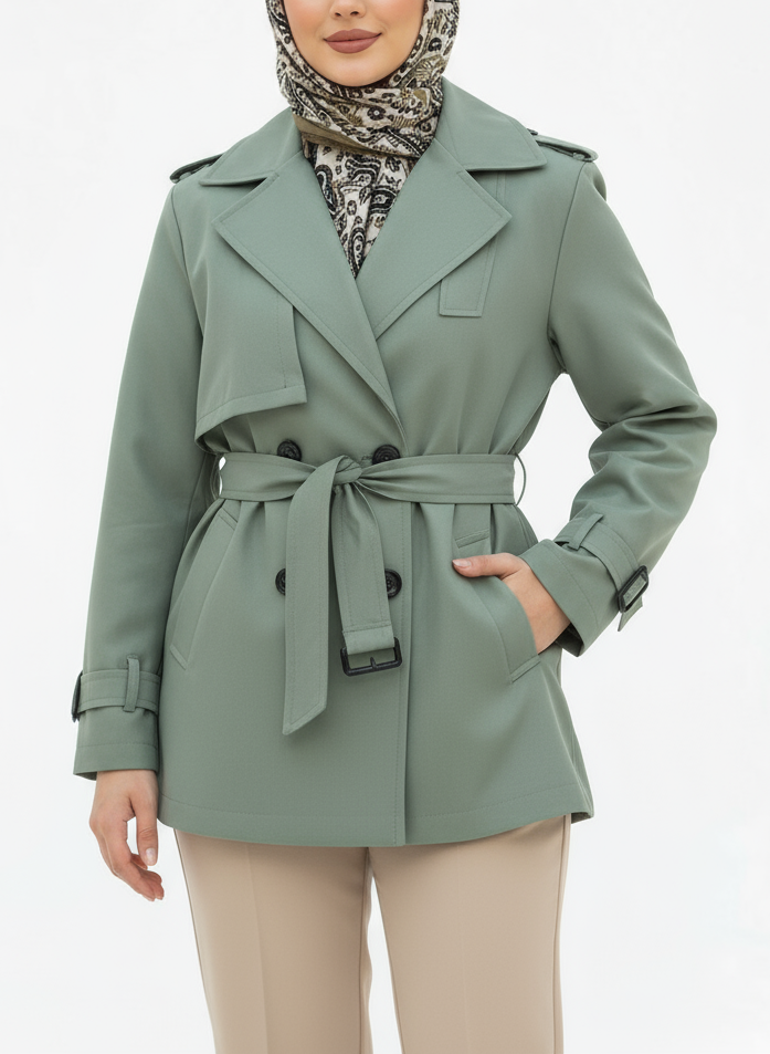 بارونی 4 دکمه مدل تینا