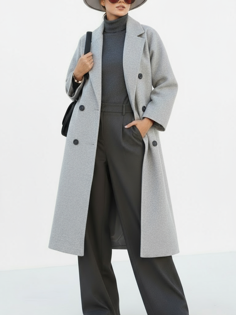 پالتو فوتر بلند مدل شکیبا