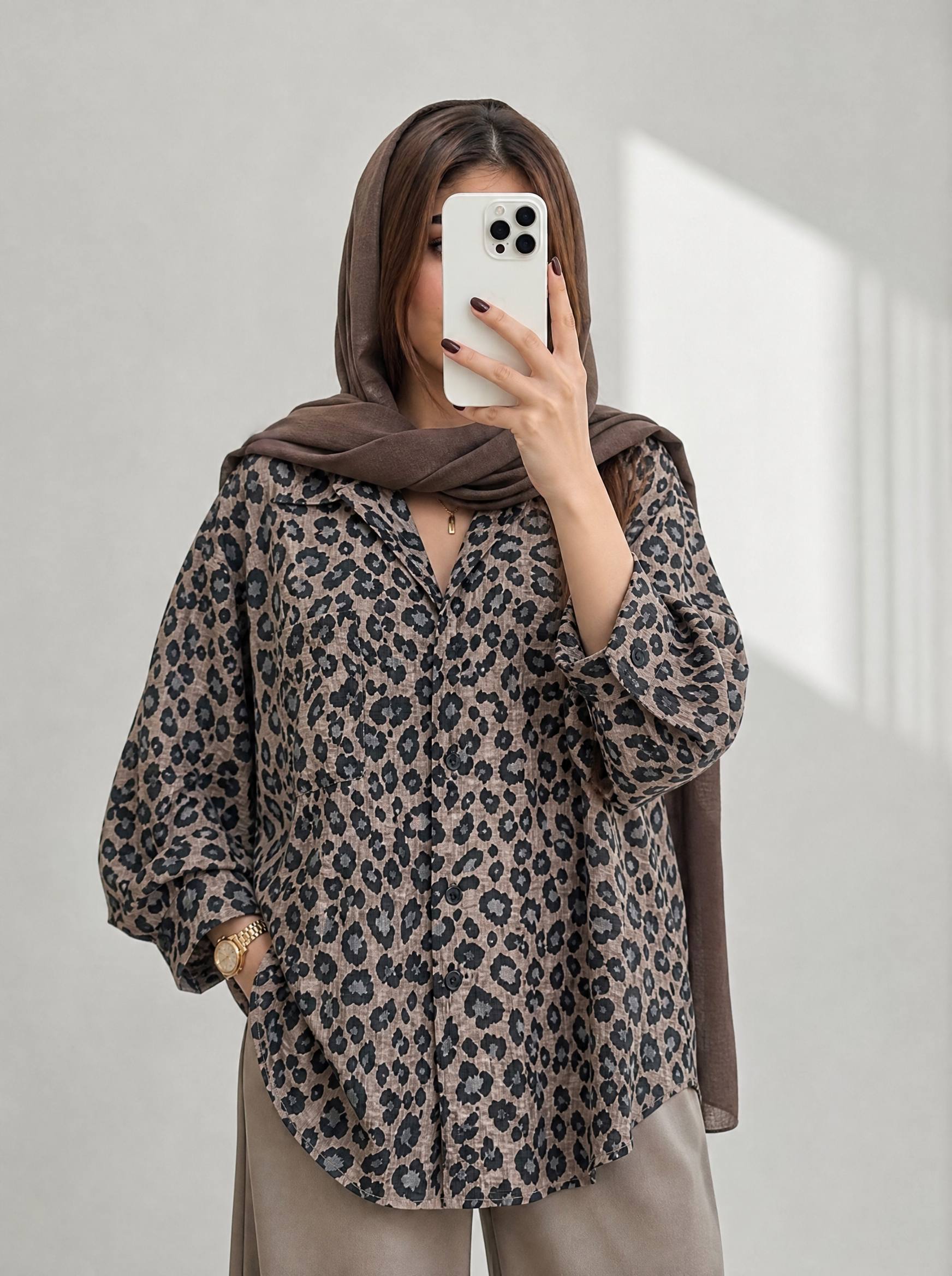 شومیز پلنگی